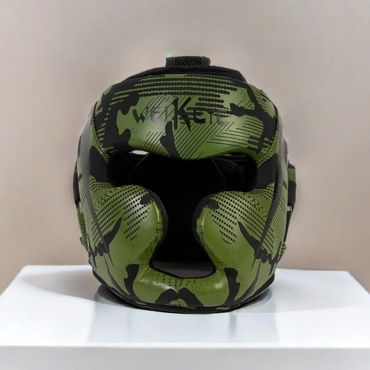 Boxing Helmet MMA Fighting Training Fighting Head Protection Men's Taekwondo Muay Thai Sanda Head Protection Equipment