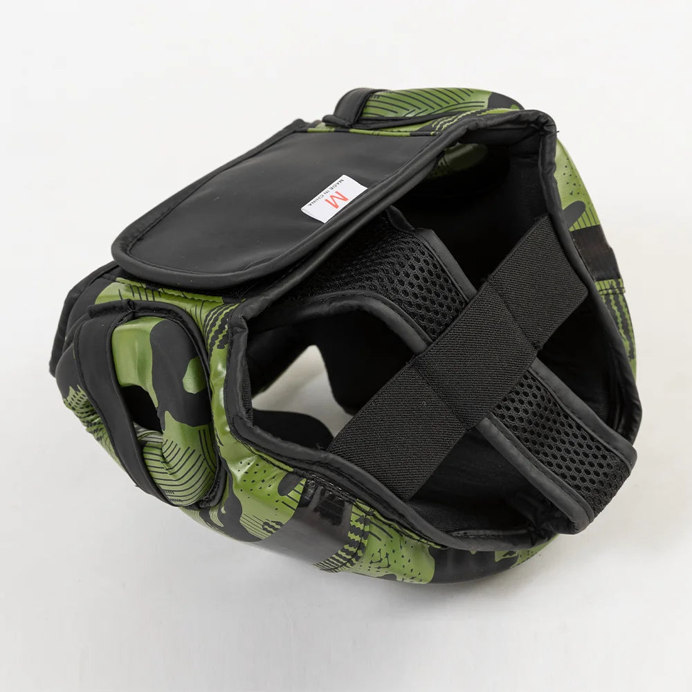 Boxing Helmet MMA Fighting Training Fighting Head Protection Men's Taekwondo Muay Thai Sanda Head Protection Equipment