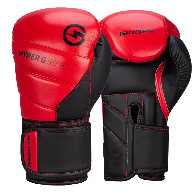 High Quality PU Leather Wear-Resistant And Breathable Boxing Gloves For Sanda Training, Thickened Protective Combat Gloves