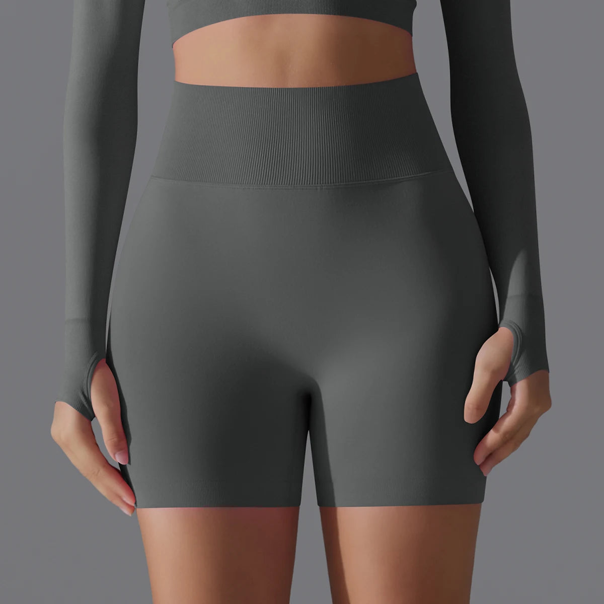 Women Shorts Seamless Yoga Sports Shorts For Women Cycling Jogging Fitness High Waist Push Up Gym Shorts Leggings Yoga Clothing