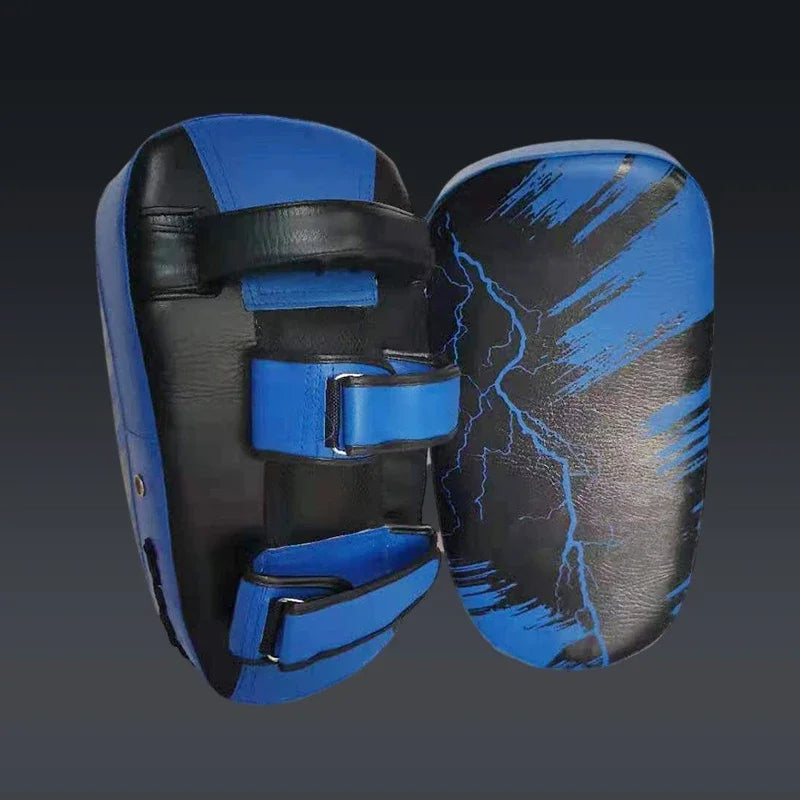 Boxing Gloves Kickboxing Muay Thai Punching Pad Curved Strike Shield Boxing Training Mitt Punching Pad Taekwondo Equipment