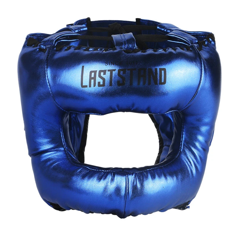 Boxing Helmet Sanda Training Head Protector Guard Boxing Muay Headgear Thai Helmet Kickboxing Head Gear Protective GYM Equipment