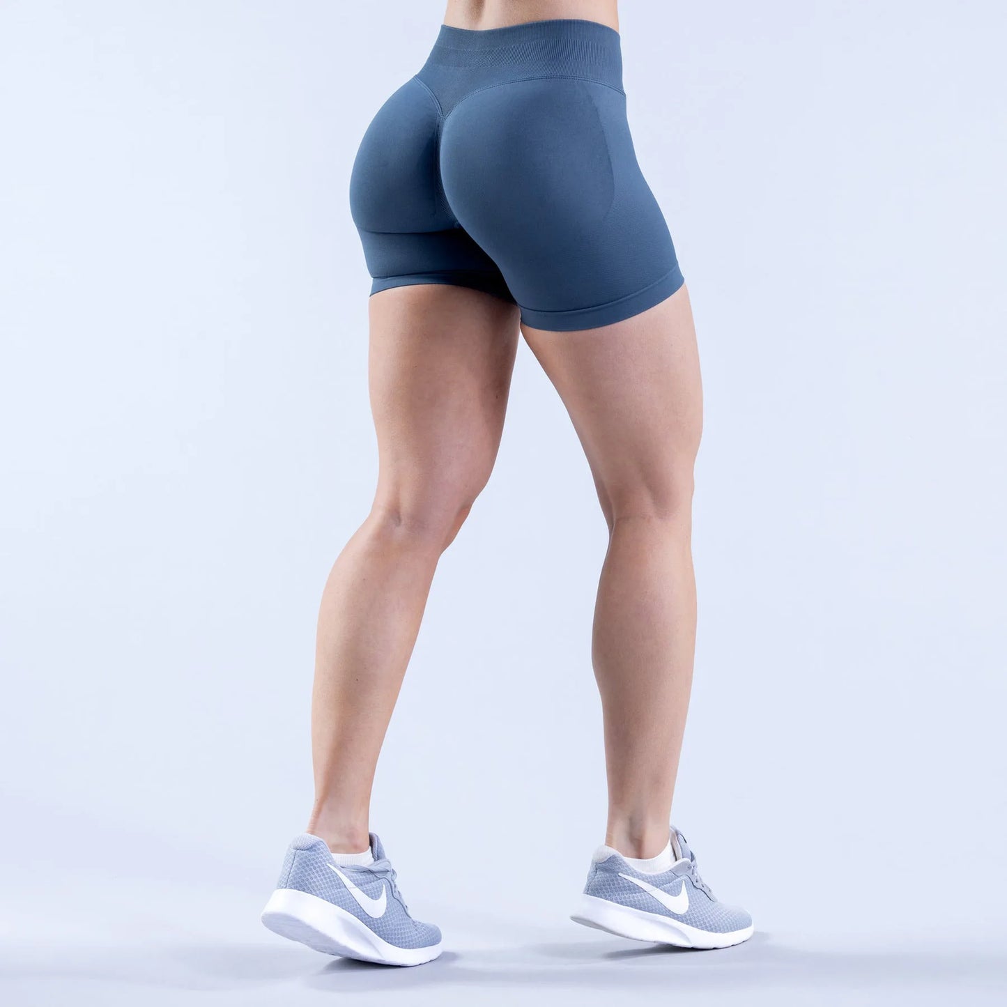 NCLAGEN Impact Shorts 4.5" Gym Shorts Woman Scrunch Butt Fitness Sports Short Workout Seamless Leggings Running Yoga bottoms