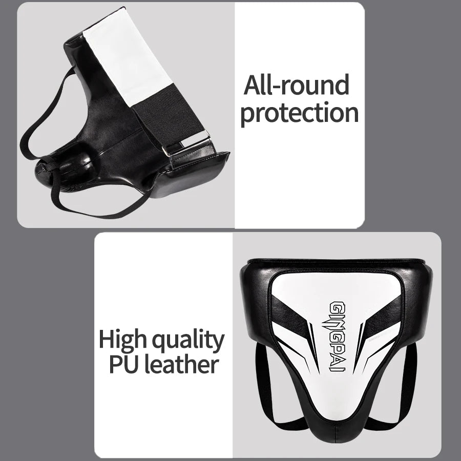 Professional boxing crotch protection male combat Sanda Muay Thai adult thick practical training protective gear for training