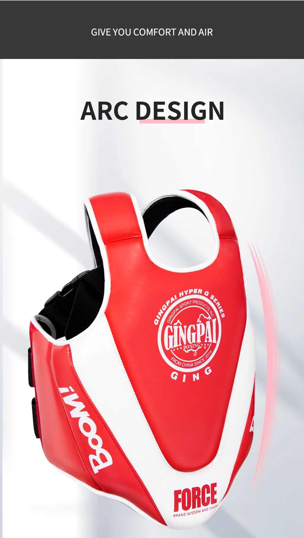 Professional children Sanda chest protector Sanda Muay Thai combat training protective gear youth boxing body protector