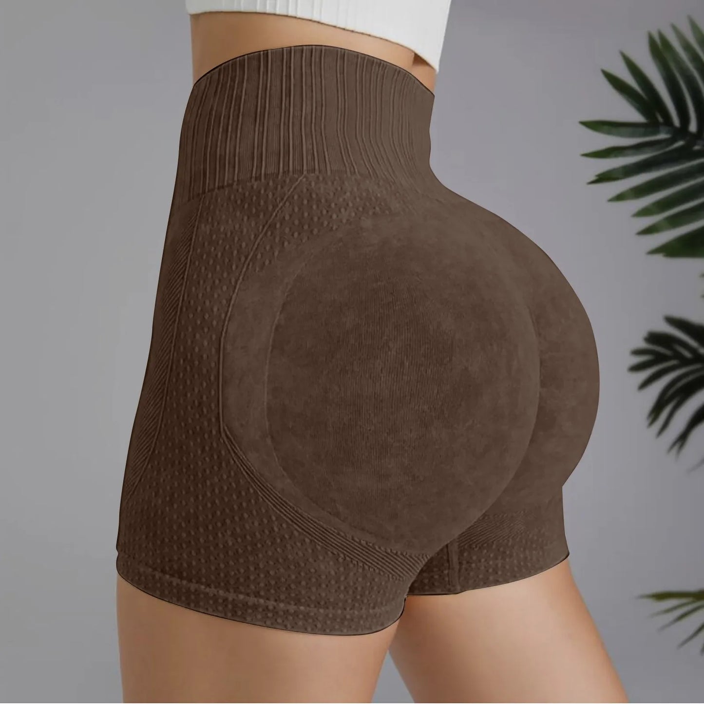 Gym Shorts Woman High Support Fitness Sports Biker Short Workout Scrunch Butt Yoga Seamless Leggings Running Skipping