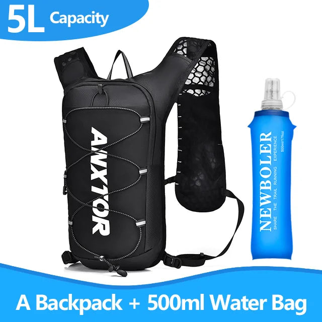 NEW Trail Running-ultra-light 5L Backpack, Running Hydration Vest, Marathon Can be used with 1.5L 500ML water bag.