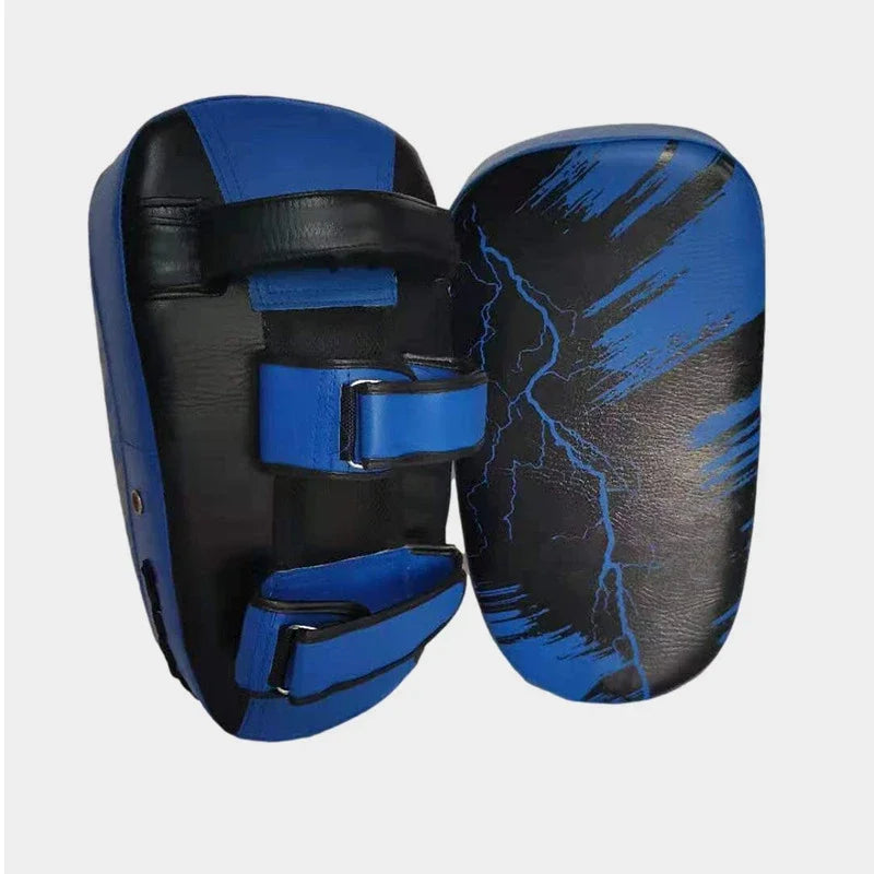 Boxing Gloves Kickboxing Muay Thai Punching Pad Curved Strike Shield Boxing Training Mitt Punching Pad Taekwondo Equipment