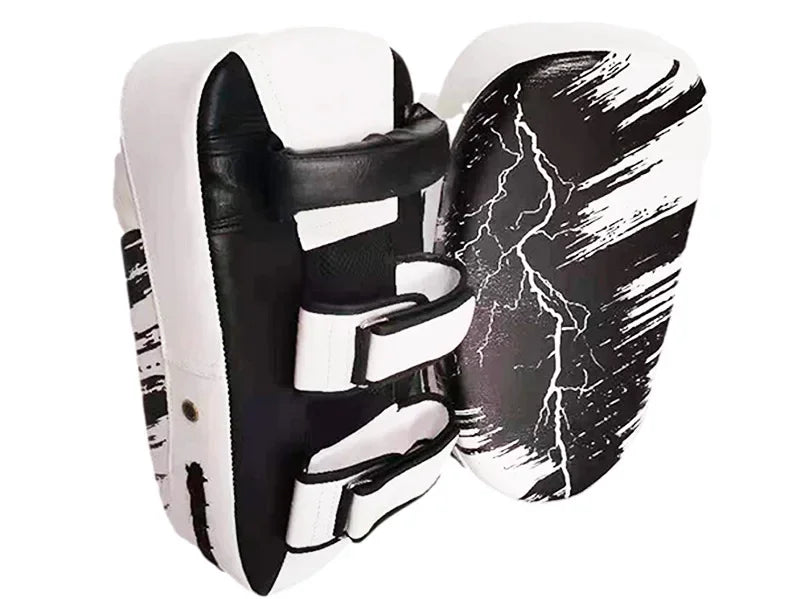 Boxing Gloves Kickboxing Muay Thai Punching Pad Curved Strike Shield Boxing Training Mitt Punching Pad Taekwondo Equipment
