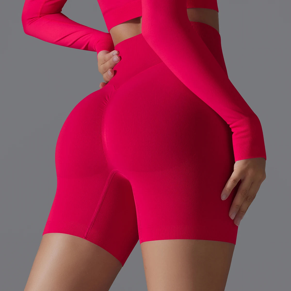 Women Shorts Seamless Yoga Sports Shorts For Women Cycling Jogging Fitness High Waist Push Up Gym Shorts Leggings Yoga Clothing