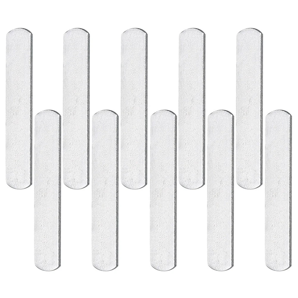 10 Pcs Sporting Steel Slats Weights Plate Fitness Equipment Men's Vests Mens Exercise Tied Hands Weighted Strip