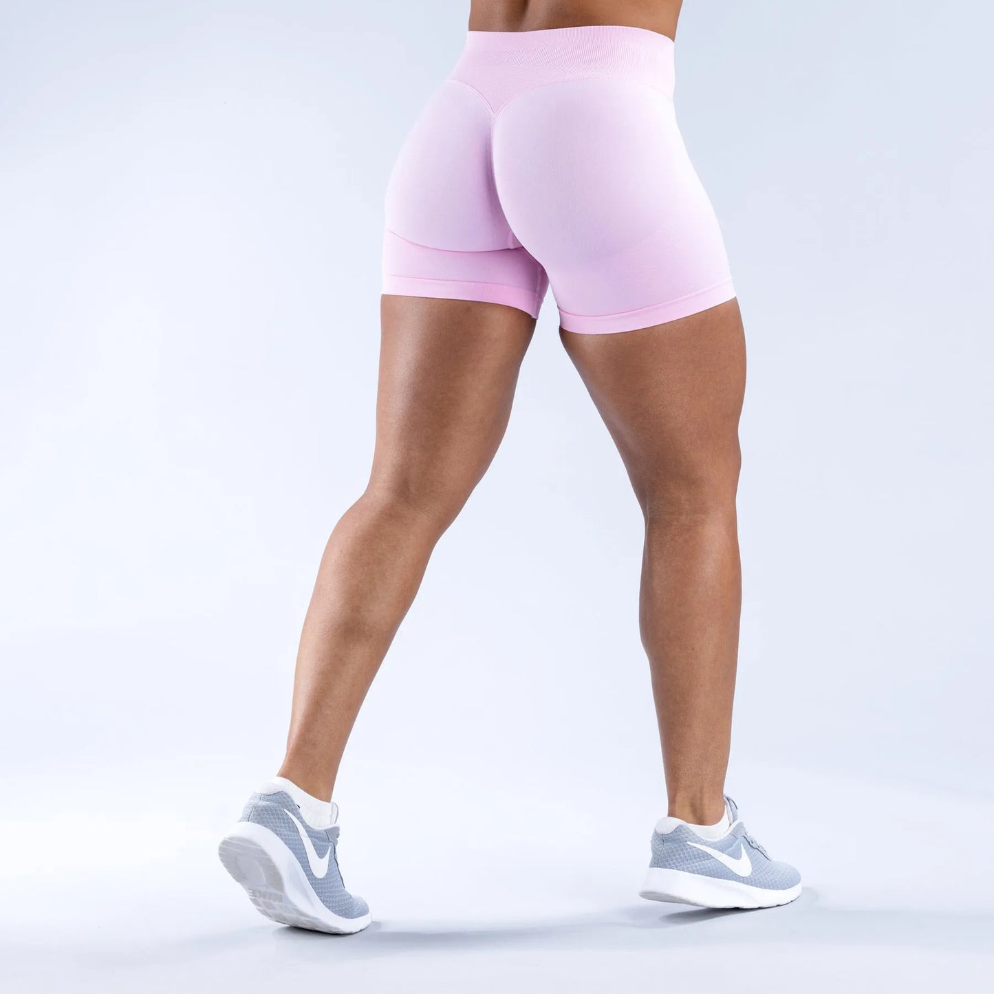 NCLAGEN Impact Shorts 4.5" Gym Shorts Woman Scrunch Butt Fitness Sports Short Workout Seamless Leggings Running Yoga bottoms